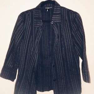 PEACE OF CLOTH // VINTAGE PINSTRIPE JACKET